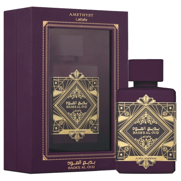 LATTAFA BADE'E AL OUD AMETHYST EAU DE PARFUM 100 ML - Tre Pi Profumerie