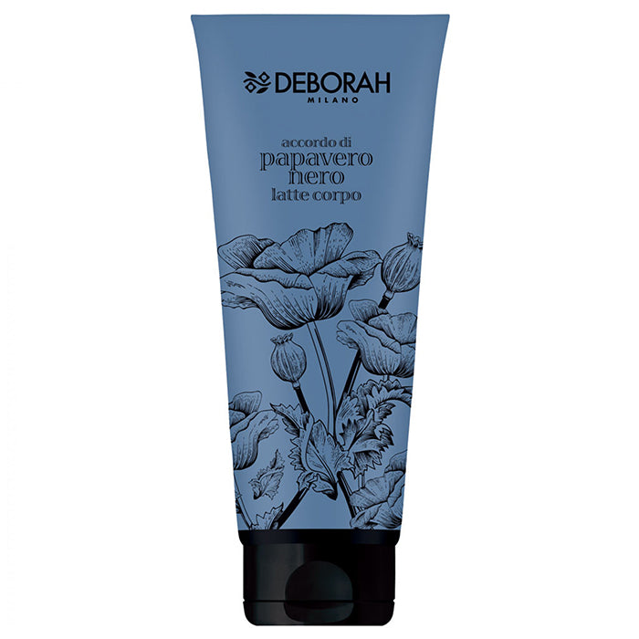 DEBORAH LATTE CORPO PROFUMATO PAPAVERO NERO 250 ML - Tre Pi Profumerie