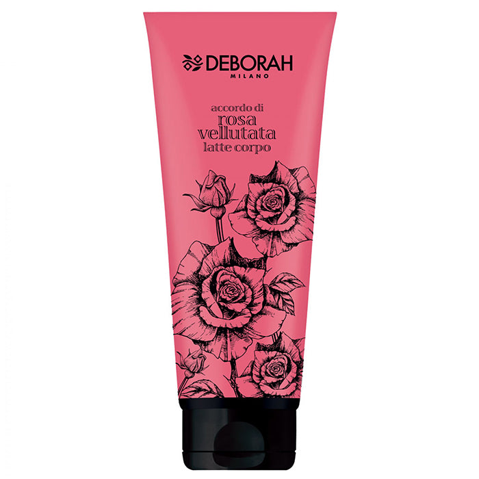 DEBORAH LATTE CORPO PROFUMATO ROSA VELLUTATA 250 ML - Tre Pi Profumerie