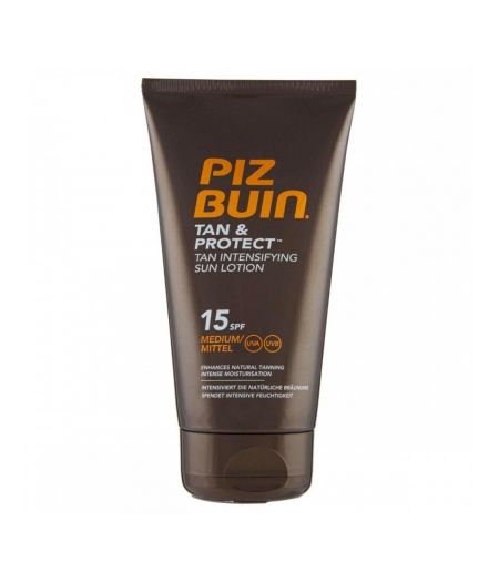 PIZ BUIN TAN&PROTECT LOZIONE INTENSIFICATORE SPF 15 150 ML - Tre Pi Profumerie