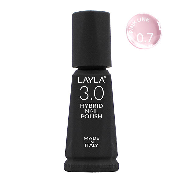 LAYLA 3.0 HYBRID NAIL POLISH PINK LINK 0.7 - Tre Pi Profumerie