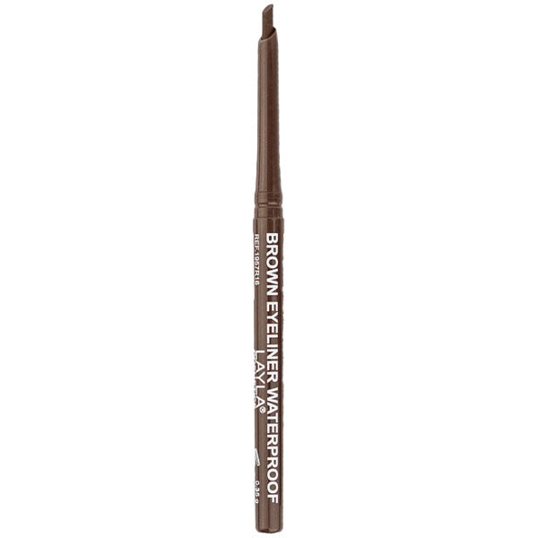 LAYLA EYELINER WATERPROOF BROWN - Tre Pi Profumerie