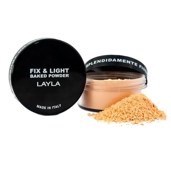 LAYLA FIX & LIGHT CIPRIA IN POLVERE ANTIROSSO N.2 - Tre Pi Profumerie