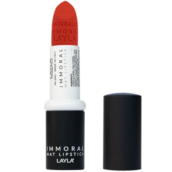 LAYLA IMMORAL MAT LIPSTICK ROSSETTO SELFISH BITCH M12 - Tre Pi Profumerie