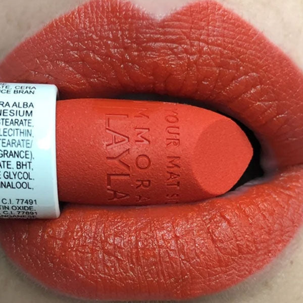 LAYLA IMMORAL MAT LIPSTICK ROSSETTO SELFISH BITCH M12 - Tre Pi Profumerie