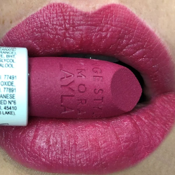 LAYLA IMMORAL MAT LIPSTICK ROSSETTO PELLEDOCA M24 - Tre Pi Profumerie