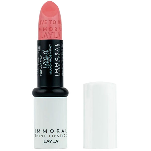 LAYLA IMMORAL SHINE LIPSTICK ROSSETTO DOLCE AMOR 04 - Tre Pi Profumerie