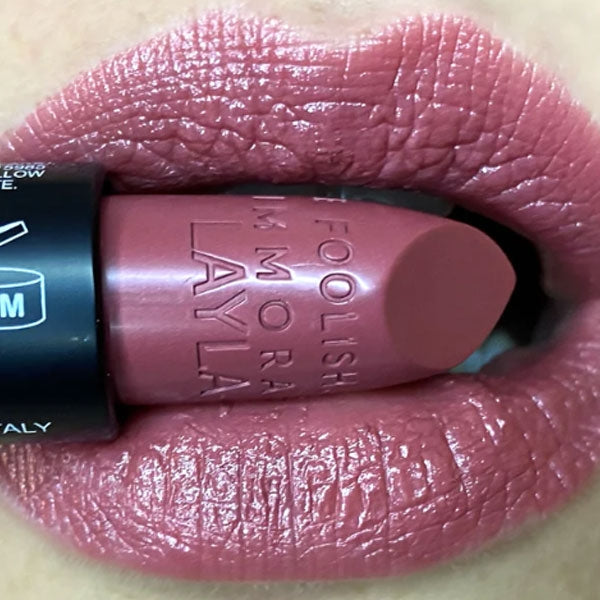 LAYLA IMMORAL SHINE LIPSTICK ROSSETTO POOL NIGHT 07 - Tre Pi Profumerie