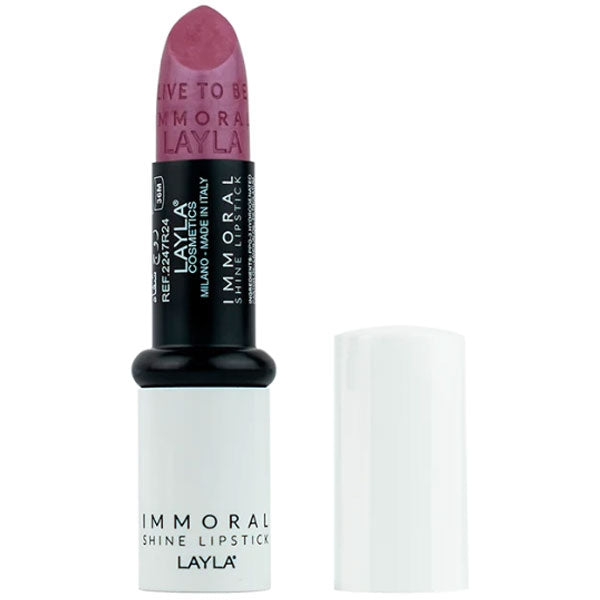 LAYLA IMMORAL SHINE LIPSTICK ROSSETTO DOLL SMILE 16 - Tre Pi Profumerie
