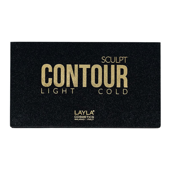 LAYLA SCULPT CONTOUR LIGHT COLD PALETTE - Tre Pi Profumerie