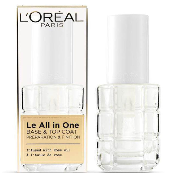 L'OREAL SMALTO LE ALL IN ONE BASE E TOP COAT 13,5 ML - Tre Pi Profumerie