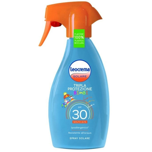 LEOCREMA SOLARE LATTE SPRAY BIMB SFP30 250 ML - Tre Pi Profumerie