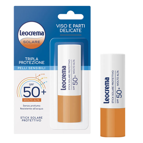 LEOCREMA SOLARE STICK SOLARE LABBRA SPF50+ 12 - Tre Pi Profumerie