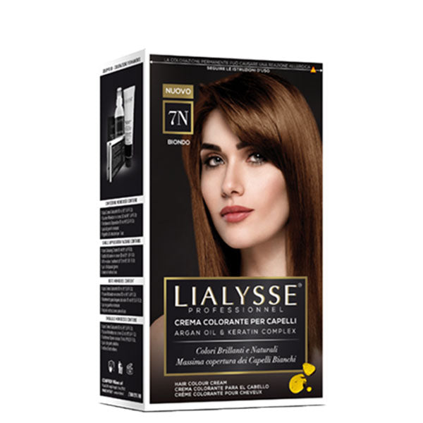 LIALYSSE CREMA COLORANTE BIONDO 7N - Tre Pi Profumerie