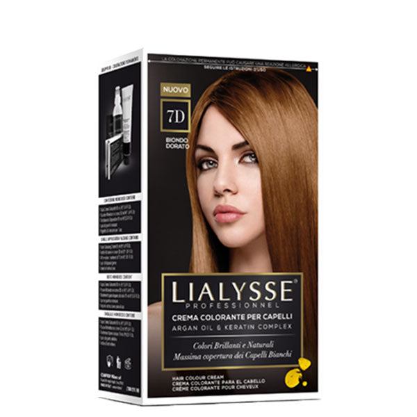 LIALYSSE CREMA COLORANTE BIONDO DORATO 7D - Tre Pi Profumerie