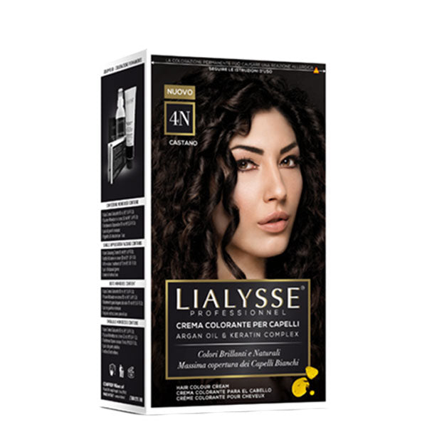 LIALYSSE CREMA COLORANTE CASTANO 4N - Tre Pi Profumerie