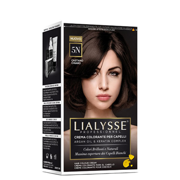 LIALYSSE CREMA COLORANTE CASTANO CHIARO 5N - Tre Pi Profumerie
