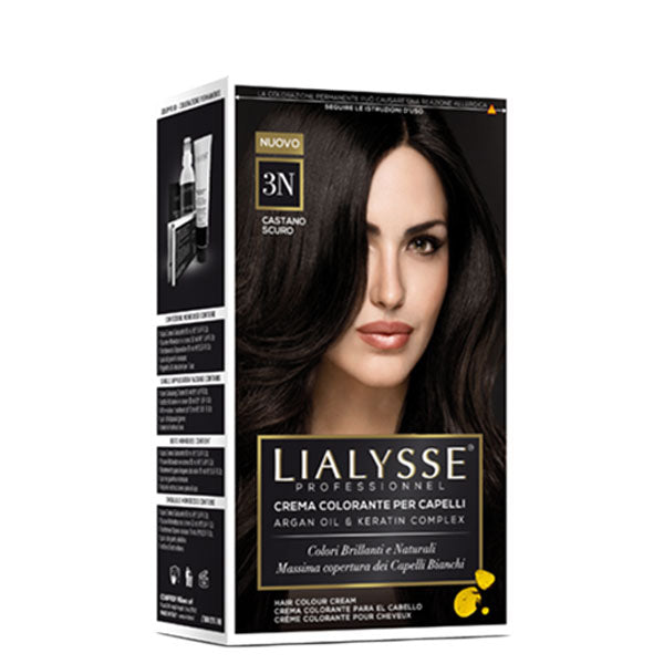 LIALYSSE CREMA COLORANTE CASTANO SCURO 3N - Tre Pi Profumerie