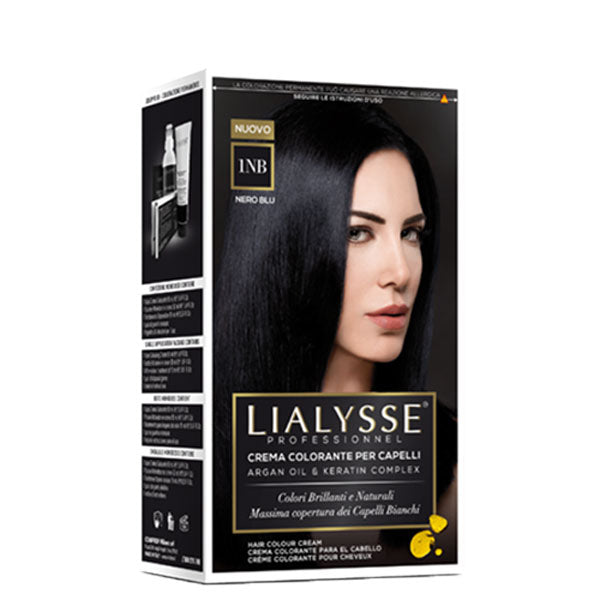 LIALYSSE CREMA COLORANTE NERO BLU 1NB - Tre Pi Profumerie