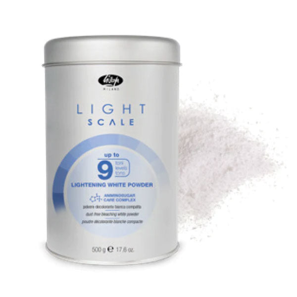 LISAP LIGHT SCALE 9TONIPOLVERE DECOLORANTE BIANCA COMPATTA 500 - Tre Pi Profumerie