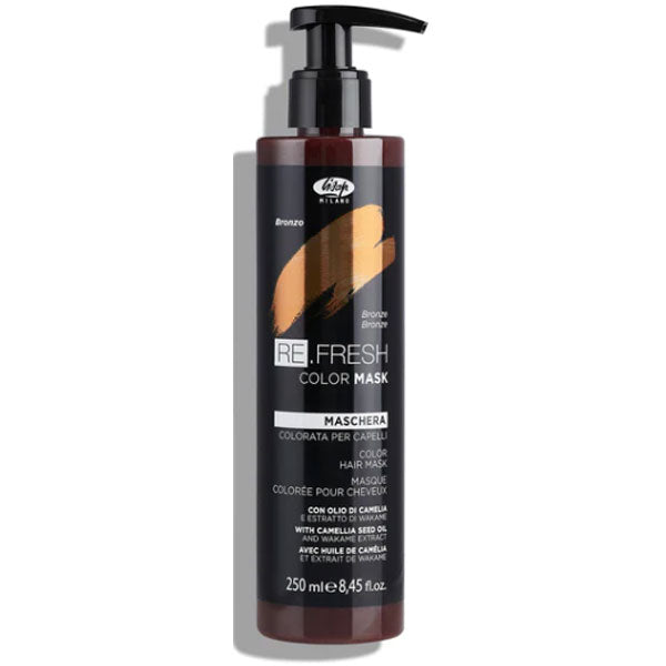 LISAP REFRESH MASCHERA COLORATA CAPELLI BRONZO 250 ML - Tre Pi Profumerie
