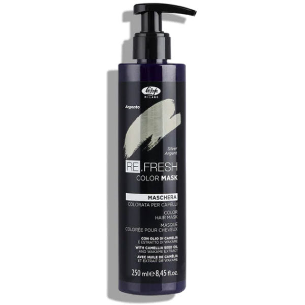LISAP REFRESH MASCHERA COLORATA CAPELLI SILVER ARGENTO 250 ML - Tre Pi Profumerie