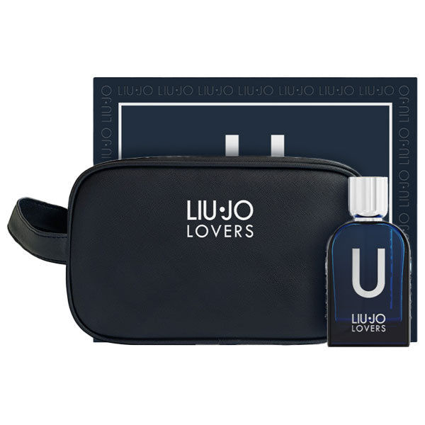 LIU JO LOVERS COFANETTOUOMO EAU DE TOILETTE 50 ML + POCHETTE - Tre Pi Profumerie