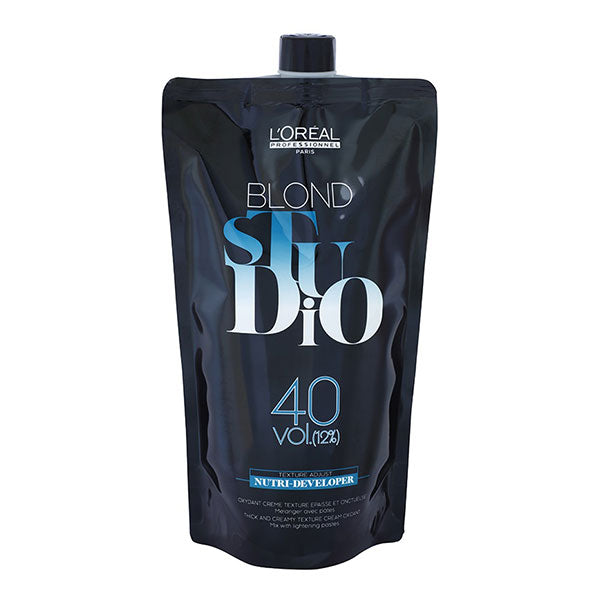 L'OREAL PROFESSIONNEL BLOND STUDIO OSSIDANTE 40% 1000 ML - Tre Pi Profumerie