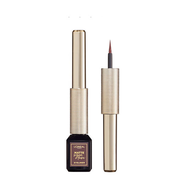 L'OREAL EYELINER MATTE SIGNATURE 03 BROWN - Tre Pi Profumerie
