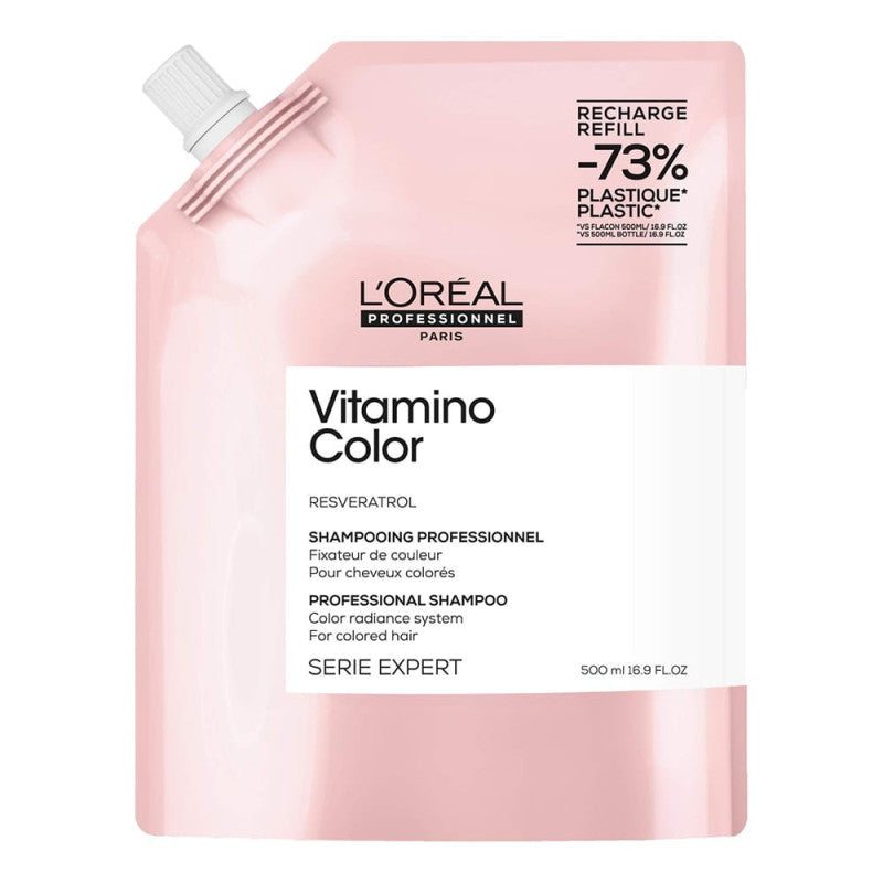L'OREAL PROFESSIONNEL EXPERT VITAMINO COLOR SHAMPOO REFILL 500 ML