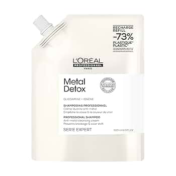 L'OREAL PROFESSIONNEL SERIE EXPERT METAL DETOX REFILL SHAMPOO 500 ML