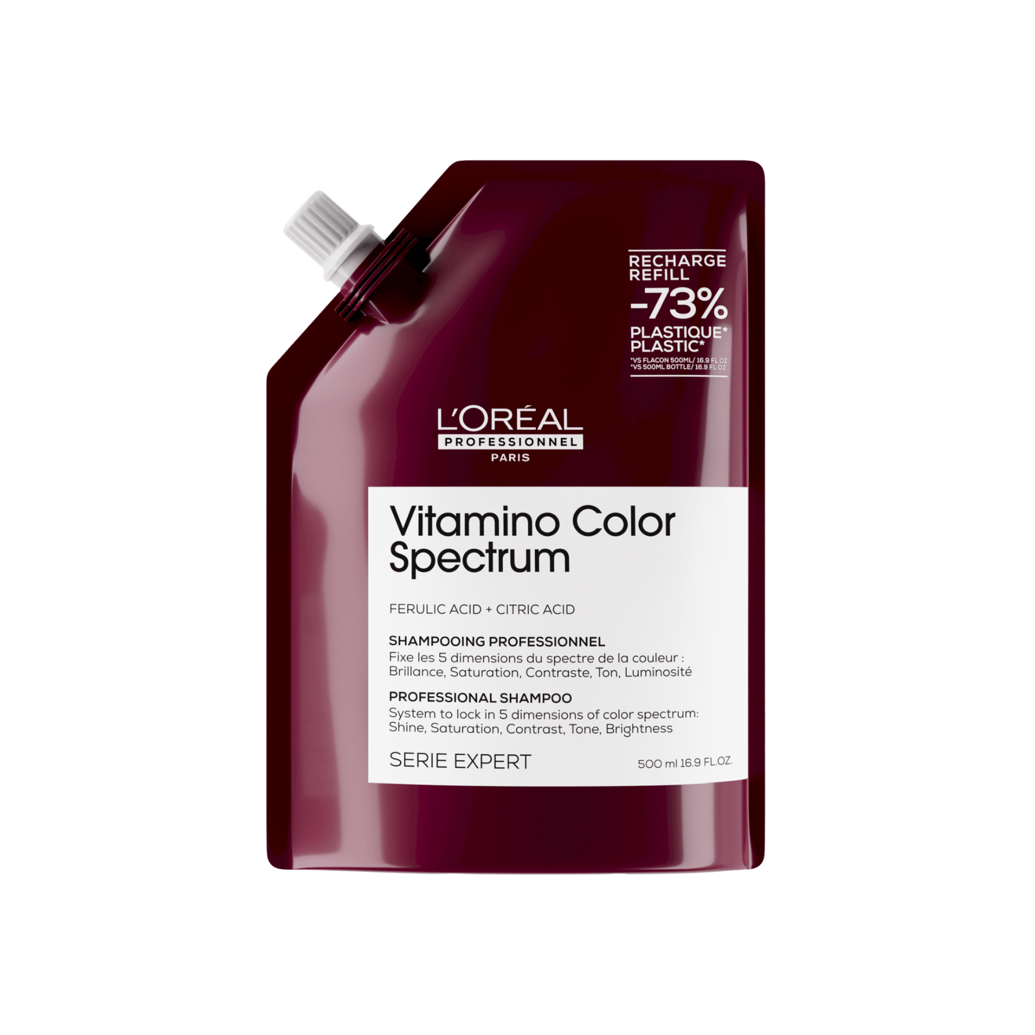 L'OREAL PROFESSIONNEL SERIE EXPERT SPECTRUM REFILL SHAMPOO VITAMINO COLOR 500 ML