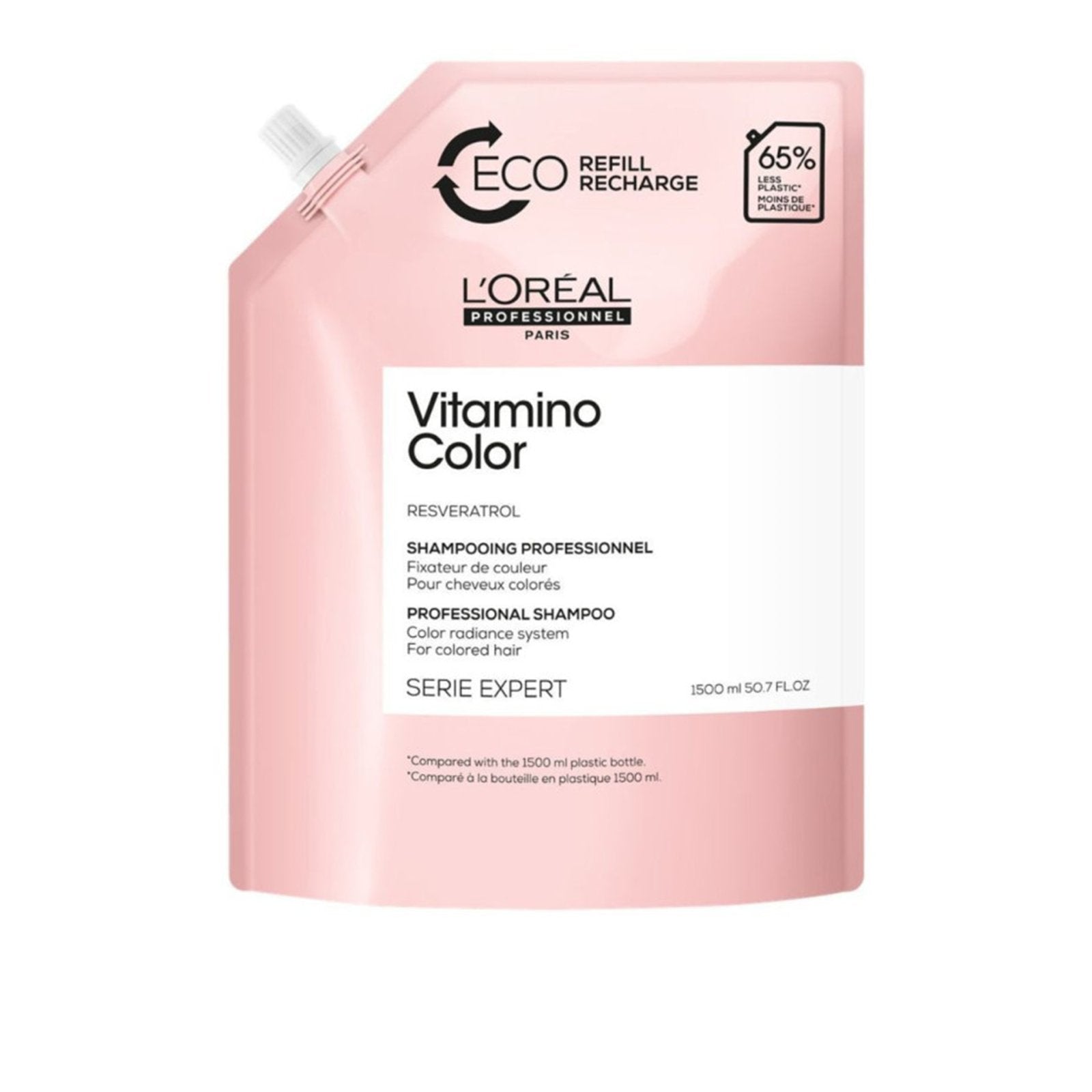 L'OREAL PROFESSIONNEL SERIE EXPERT VITAMINO COLOR REFILL SHAMPOO 1500 ML