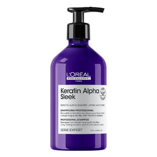 L'OREAL PROFESSIONNEL SHAMPOOING KERATIN ALPHA SLEEK 500 ML