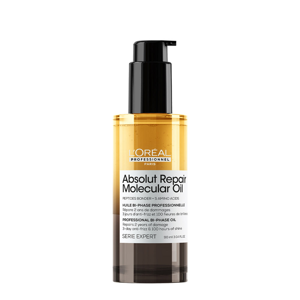 L'OREAL SERIE EXPERT  ABSOLUT REPAIR MOLECULAR OLIO BI-FASE 90ML