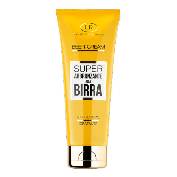 WONDER COMPANY BEER CREAM SUPER ABBRONZANTE VISO/CORPO 100 ML - Tre Pi Profumerie