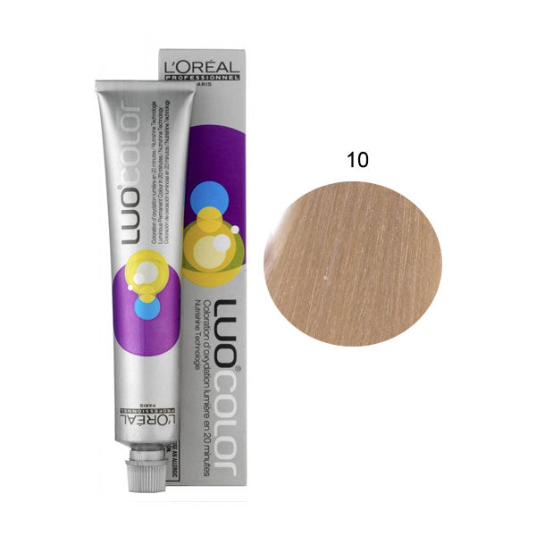 L'OREAL PROFESSIONNEL LUOCOLOR COLORAZIONE PERMANENTE 10 - Tre Pi Profumerie