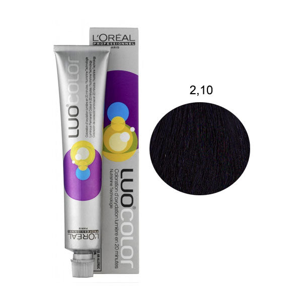 L'OREAL PROFESSIONNEL LUOCOLOR COLORAZIONE PERMANENTE 2,10 - Tre Pi Profumerie