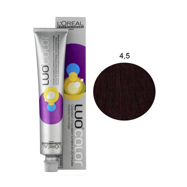 L'OREAL PROFESSIONNEL LUOCOLOR COLORAZIONE PERMANENTE 4,5 - Tre Pi Profumerie