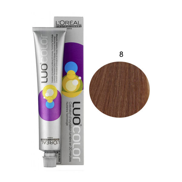 L'OREAL PROFESSIONNEL LUOCOLOR COLORAZIONE PERMANENTE 8 - Tre Pi Profumerie