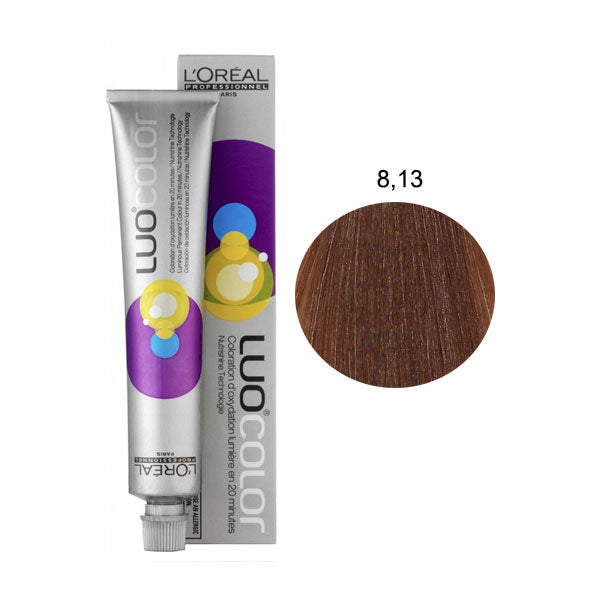 L'OREAL PROFESSIONNEL LUOCOLOR COLORAZIONE PERMANENTE 8,13 - Tre Pi Profumerie