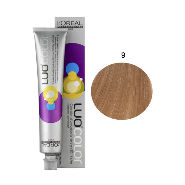 L'OREAL PROFESSIONNEL LUOCOLOR COLORAZIONE PERMANENTE 9 - Tre Pi Profumerie