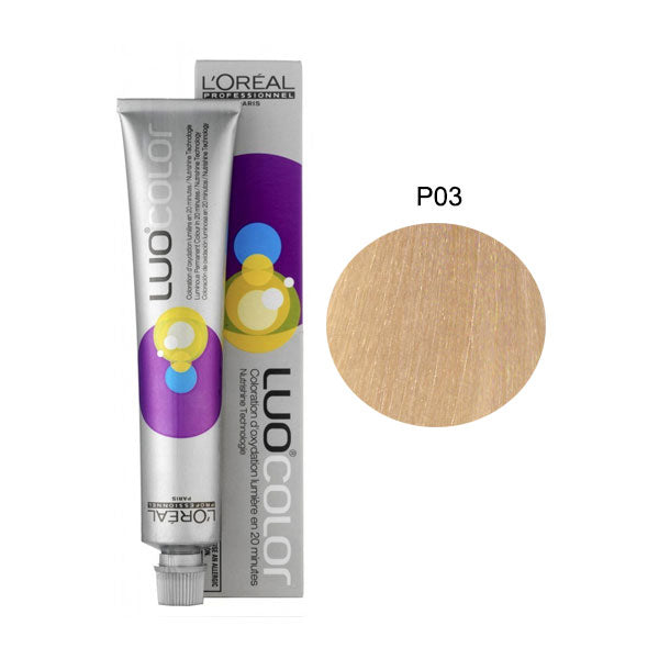 L'OREAL PROFESSIONNEL LUOCOLOR COLORAZIONE PERMANENTE P03 - Tre Pi Profumerie