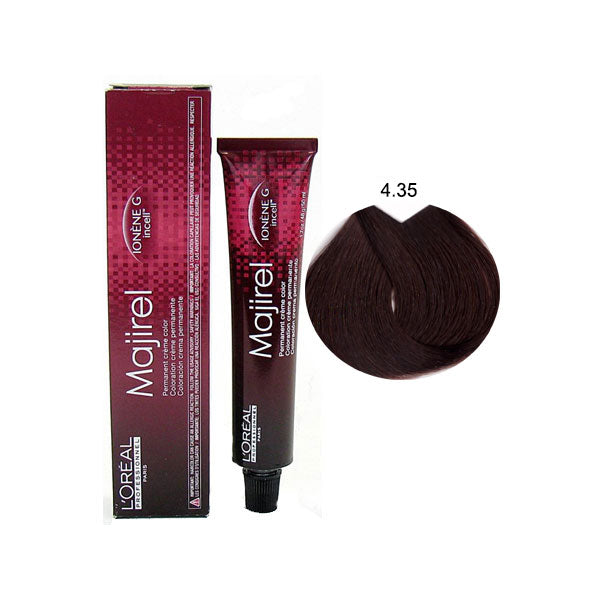 L'OREAL PROFESSIONNEL MAJIREL CASTANO DORATO MOGANO 4,35 - Tre Pi Profumerie