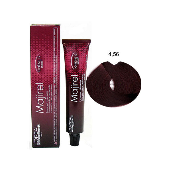 L'OREAL PROFESSIONNEL MAJIREL CASTANO MOGANO ROSSO 4,56 - Tre Pi Profumerie
