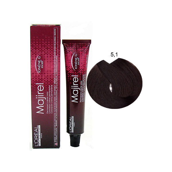 L'OREAL PROFESSIONNEL MAJIREL CASTANO CHIARO CENERE 5,1 - Tre Pi Profumerie