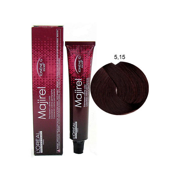 L'OREAL PROFESSIONNEL MAJIREL CASTANO CHIARO CENERE MOGANO 5,15 - Tre Pi Profumerie
