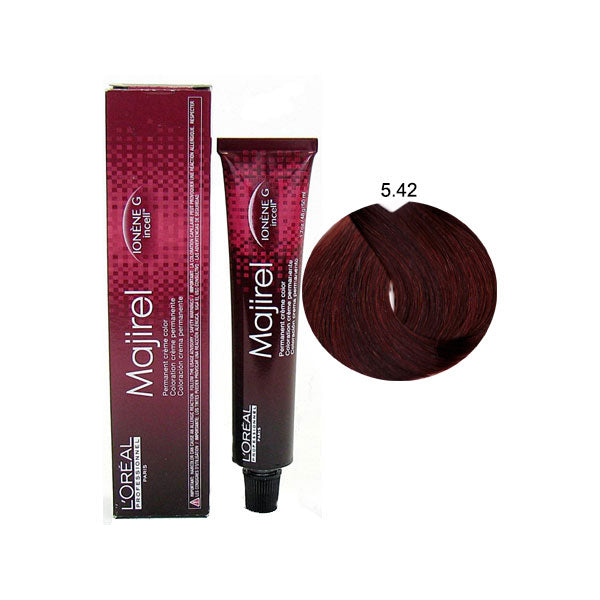 L'OREAL PROFESSIONNEL MAJIREL CASTANO CHIARO RAME IRISEE 5,42 - Tre Pi Profumerie