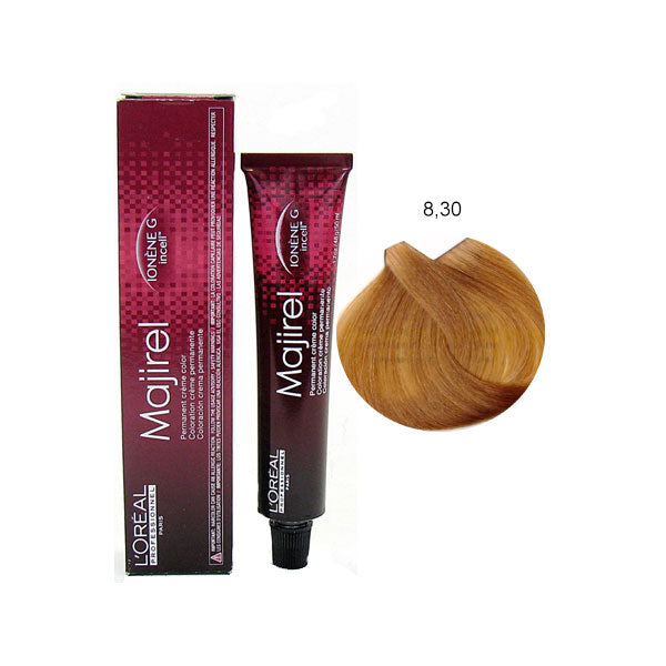 L'OREAL PROFESSIONNEL MAJIREL BIONDO CHIARO DORATO INTENSO 8,30 - Tre Pi Profumerie
