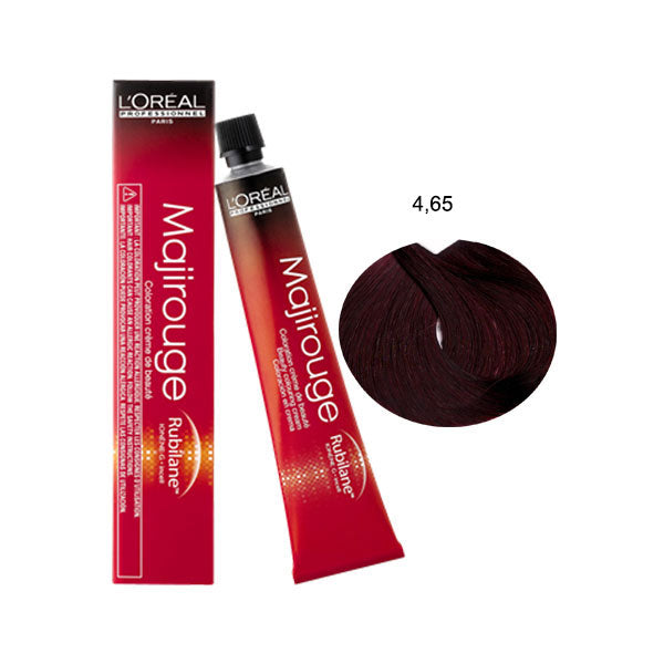 L'OREAL PROFESSIONNEL MAJIROUGE CASTANO ROSSO MOGANO 4,65 - Tre Pi Profumerie